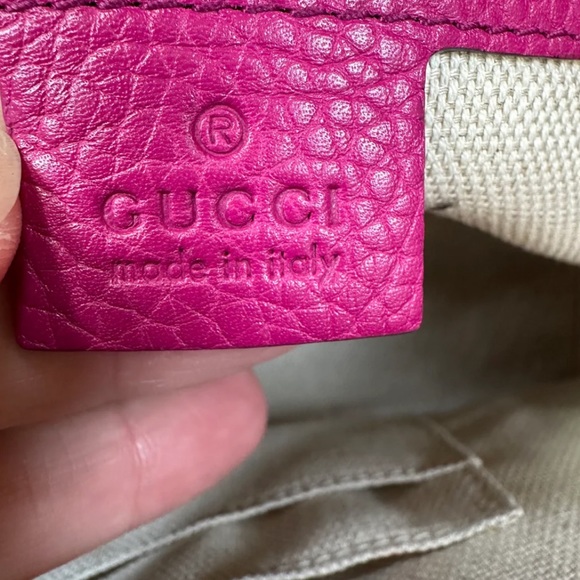 NOT FOR SALE  Soho Patent Leather Pink Satchel - Picture 11 of 12